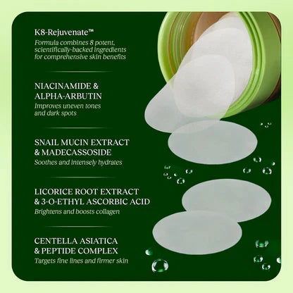 Wrinkles, Dark Spots & Radiant Glow (100 Pads)